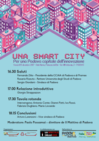 Convegno gratuito "UNA SMART CITY  per una Padova capitale dell'innovazione" (Padova, 15 dicembre ore 16.30)