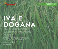 E.T.E. "IVA E DOGANA: casi pratici e aspetti critici delle esportazioni" (Padova, 6 luglio 2017) 