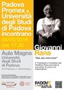 Padova Promex e Università degli Studi di Padova Incontrano... Giovanni Rana (Padova, 4 maggio 2016)
