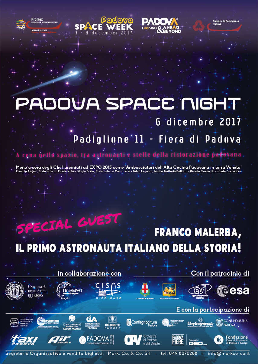 🌟 Padova Space Night (Padova, 6 dicembre) 