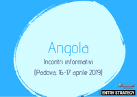 Angola: incontri informativi (Padova, 16-17 aprile 2019)