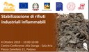Incontro gratuito| “Stabilizzazione di rifiuti industriali infiammabili” (Padova, 4 ottobre 2019)