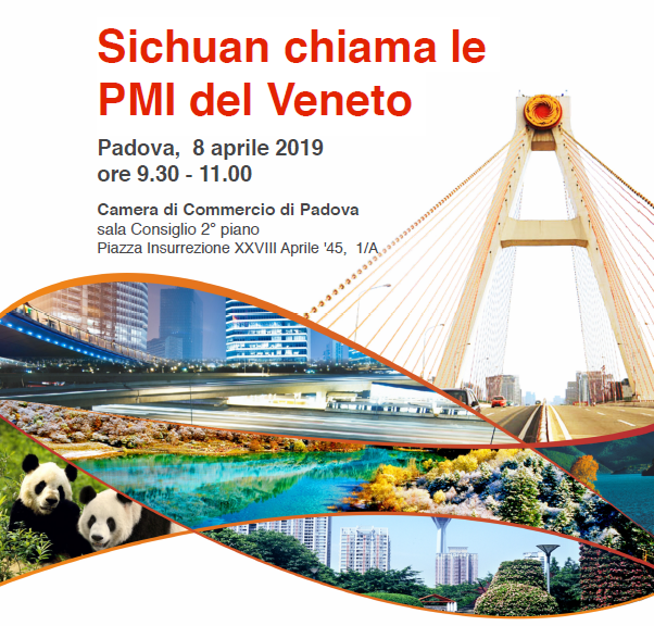 Sichuan chiama le PMI del Veneto (Padova, 8 aprile 2019 | 9:30 - 11:00)