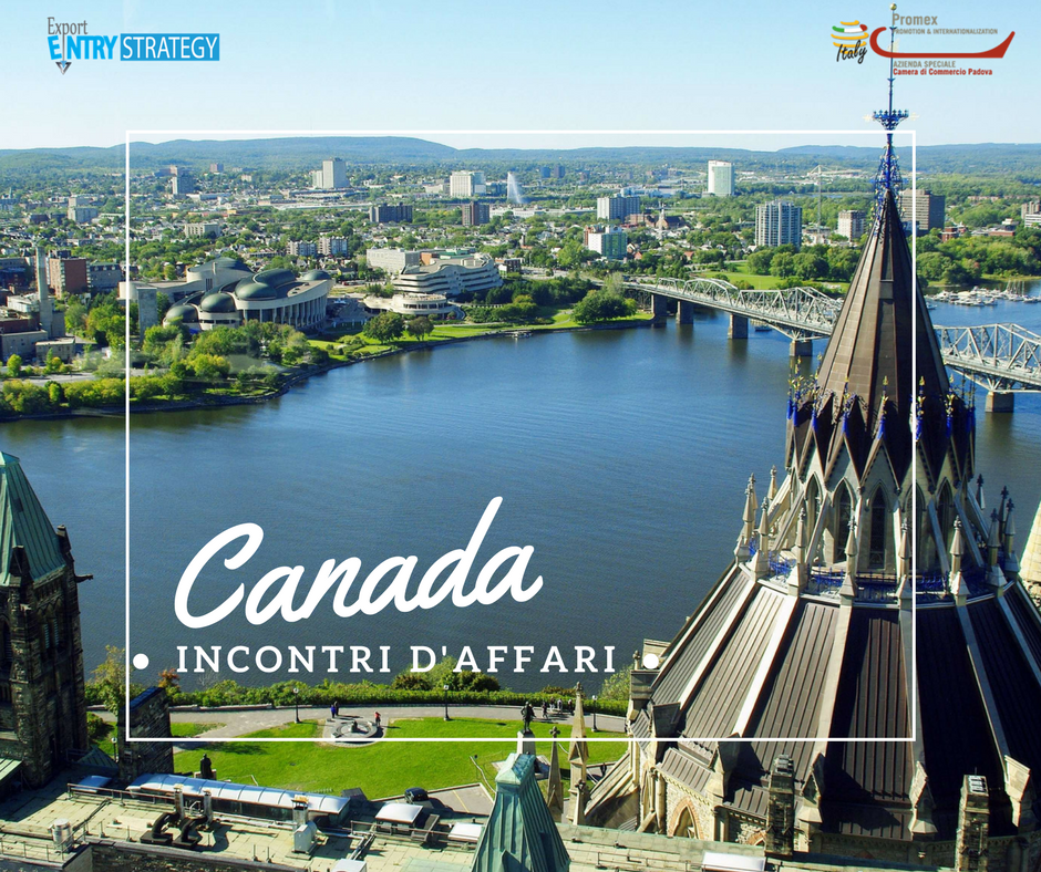 E.E.S. Incontri d'affari in  Canada (Toronto, 27 - 30 maggio 2018)