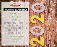 T.E. "Le principali novità IVA in ambito intracomunitario in vigore dal 1° gennaio 2020" (Padova, 20 febbraio 2020)